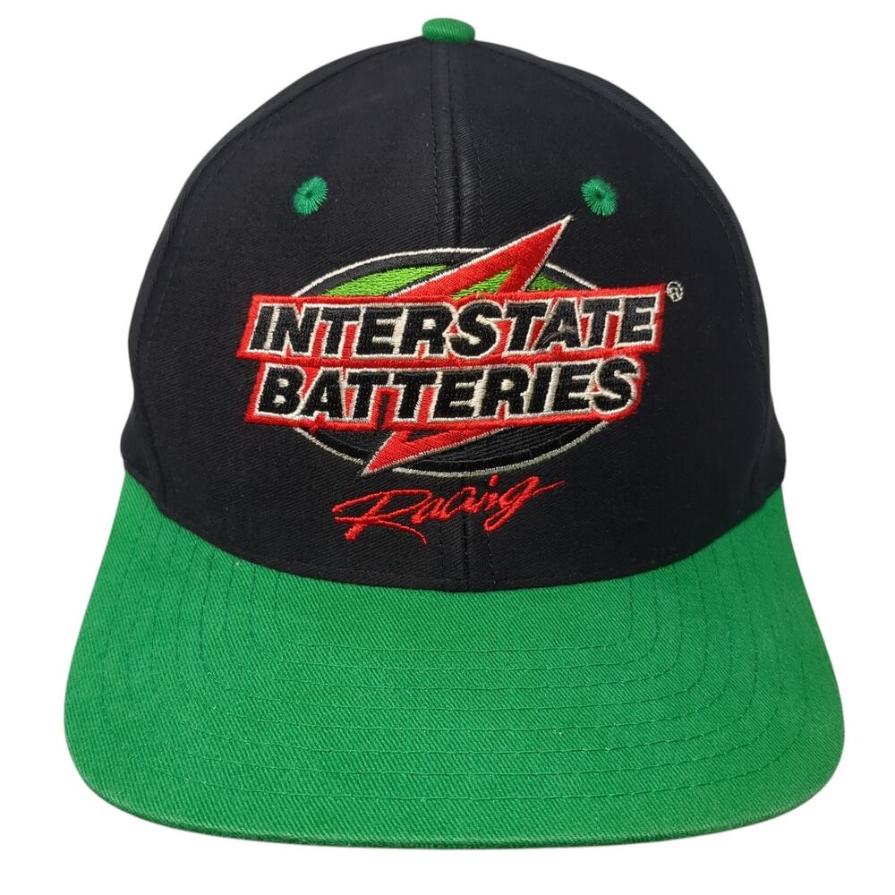 Interstate Batteries Racing Snapback Hat Multicolor One Size Flat Brim